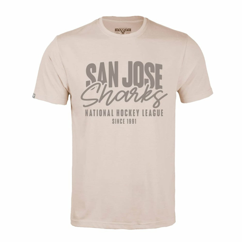 NHL San Jose Sharks Levelwear Richmond Response T-Shirt - Khaki