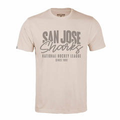 NHL San Jose Sharks Levelwear Richmond Response T-Shirt - Khaki
