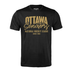 NHL Ottawa Senators Levelwear Richmond Response T-Shirt - Black