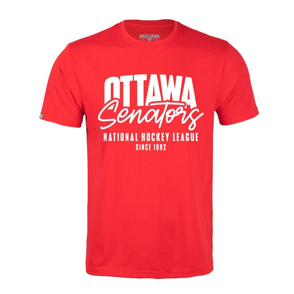 NHL Ottawa Senators Levelwear Richmond Response T-Shirt - Red