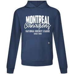 NHL Montreal Canadiens Levelwear Relay Response Pullover Hoodie - Navy