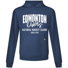 NHL Edmonton Oilers Levelwear Relay Response Pullover Hoodie - Navy