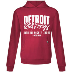NHL Detroit Red Wings Levelwear Relay Response Pullover Hoodie - Red