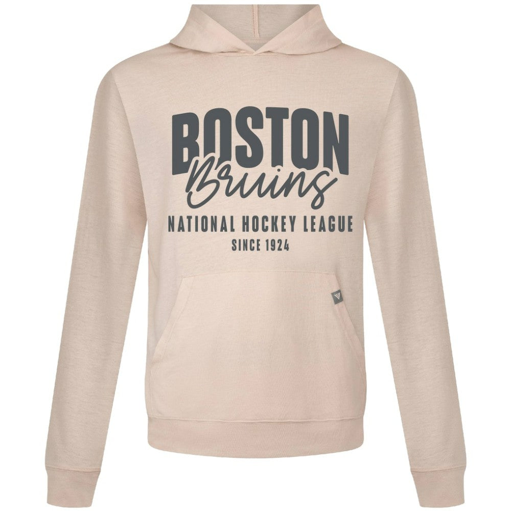 NHL Boston Bruins Levelwear Relay Response Pullover Hoodie - Khaki