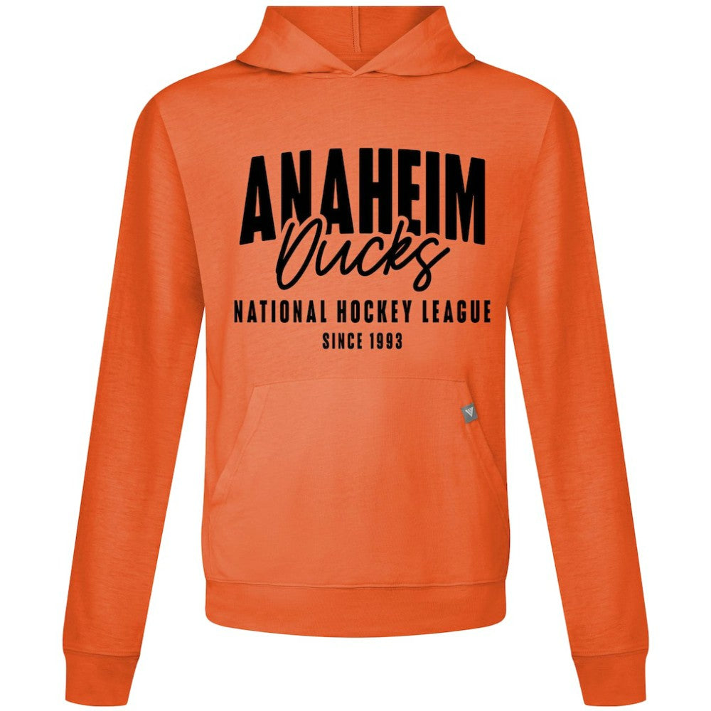 NHL Anaheim Ducks Levelwear Relay Response Pullover Hoodie - Orange