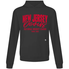 NHL New Jersey Devils Levelwear Relay Response Pullover Hoodie - Black
