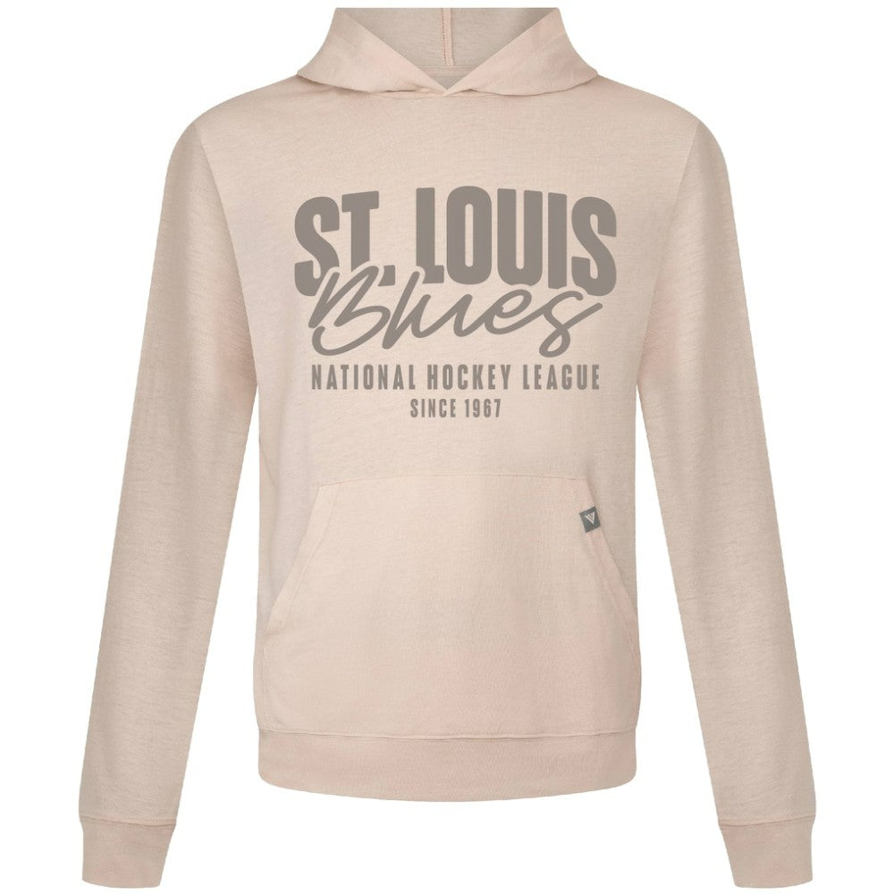 NHL St. Louis Blues Levelwear Relay Response Pullover Hoodie - Khaki