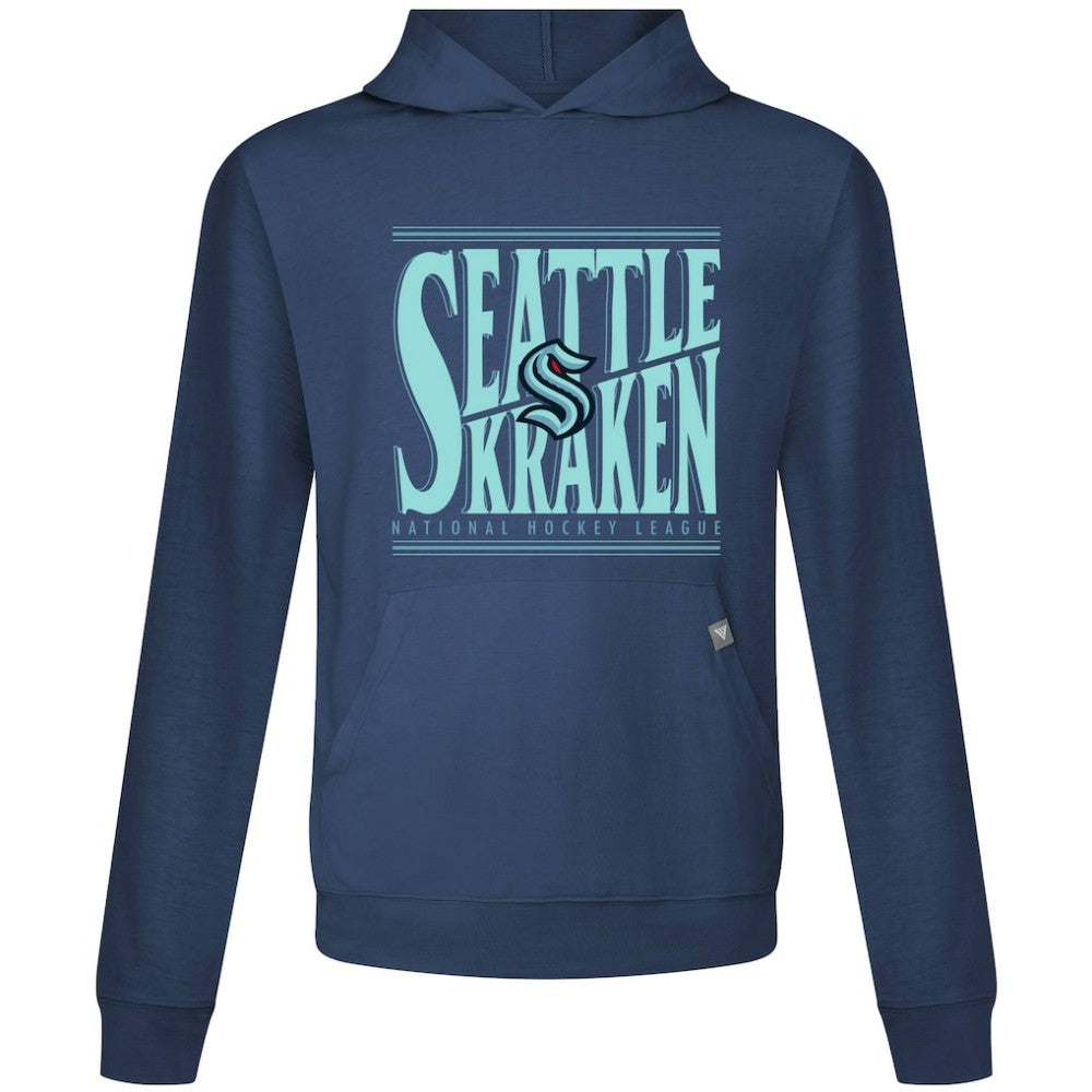 NHL Seattle Kraken Levelwear Relay Powerhouse Pullover Hoodie - Deep Sea Blue