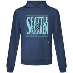 NHL Seattle Kraken Levelwear Relay Powerhouse Pullover Hoodie - Deep Sea Blue