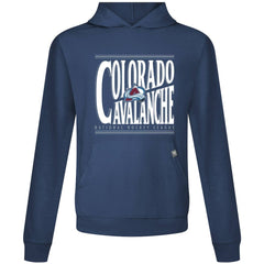 NHL Colorado Avalanche Levelwear Relay Powerhouse Pullover Hoodie - Navy