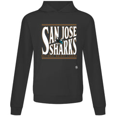 NHL San Jose Sharks Levelwear Relay Powerhouse Pullover Hoodie - Black