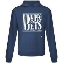 NHL Winnipeg Jets Levelwear Relay Powerhouse Pullover Hoodie - Navy
