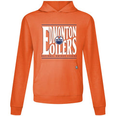 NHL Edmonton Oilers Levelwear Relay Powerhouse Pullover Hoodie - Orange