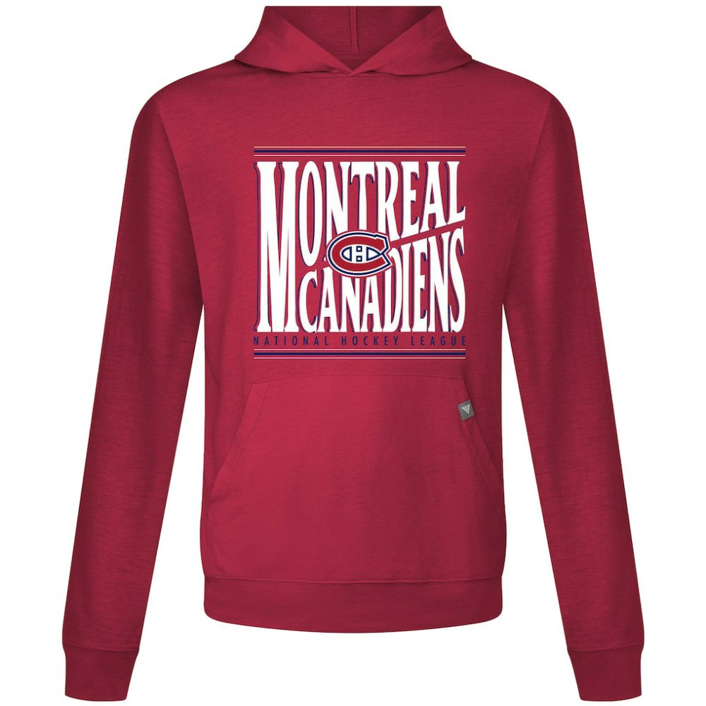 NHL Montreal Canadiens Levelwear Relay Powerhouse Pullover Hoodie - Red