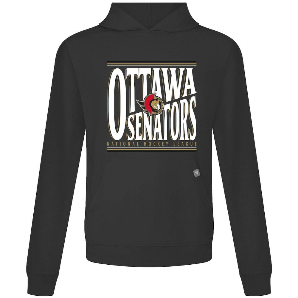 NHL Ottawa Senators Levelwear Relay Powerhouse Pullover Hoodie - Black
