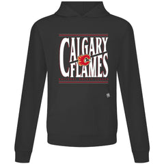 NHL Calgary Flames Levelwear Relay Powerhouse Pullover Hoodie - Black