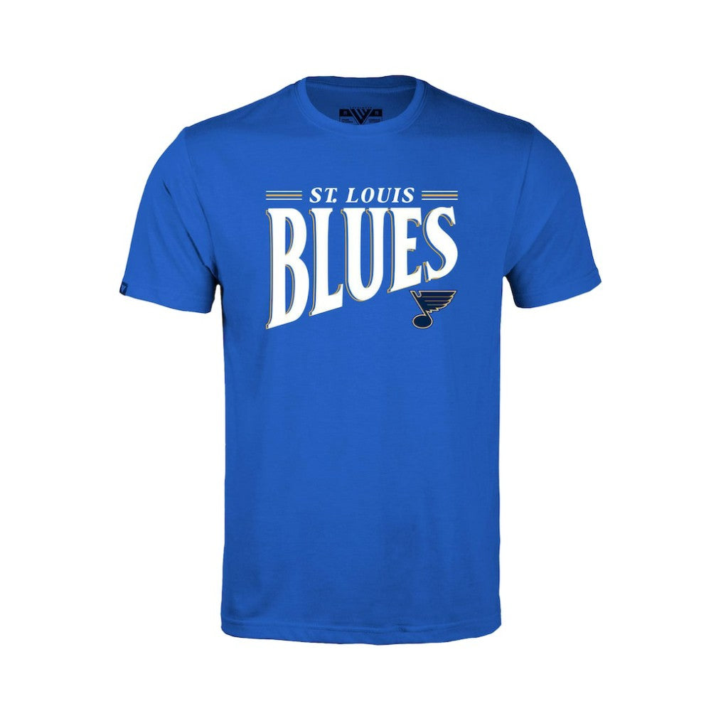 NHL St. Louis Blues Levelwear Youth Little Richmond Tally T-Shirt - Royal