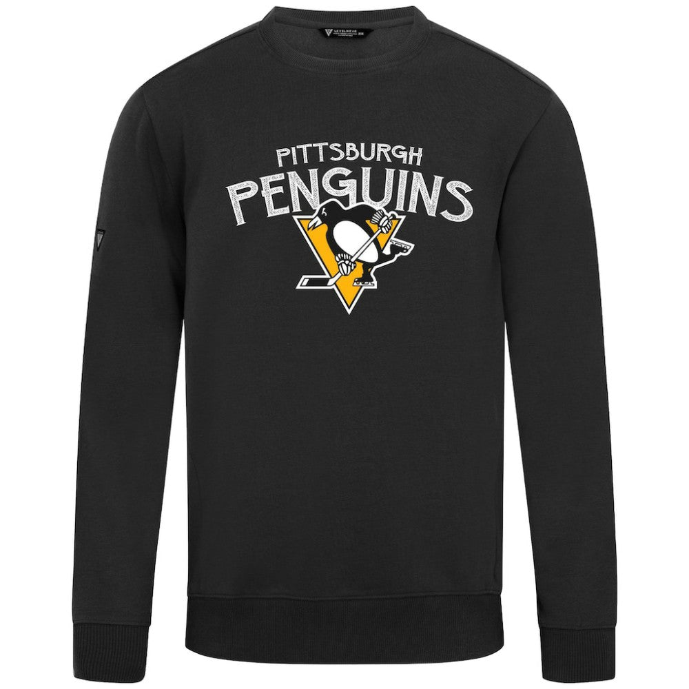 NHL Pittsburgh Penguins Levelwear Zane Mission Sweatshirt - Black