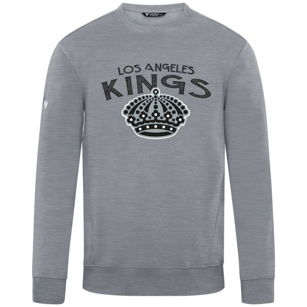 NHL Los Angeles Kings Levelwear Zane Mission Sweatshirt - Gray