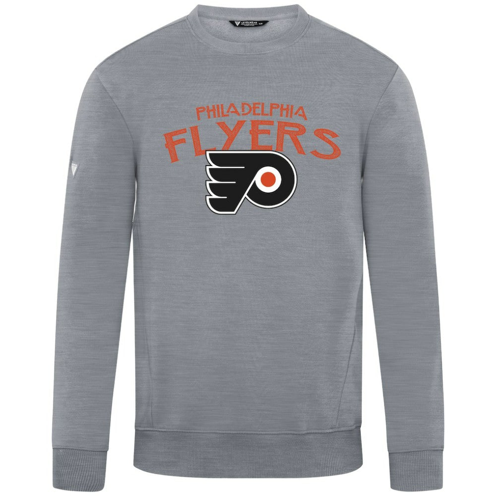 NHL Philadelphia Flyers Levelwear Zane Mission Sweatshirt - Gray