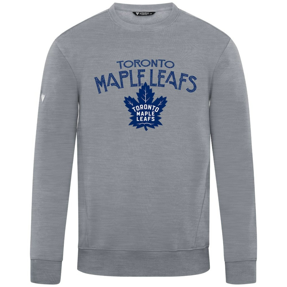 NHL Toronto Maple Leafs Levelwear Zane Mission Sweatshirt - Gray