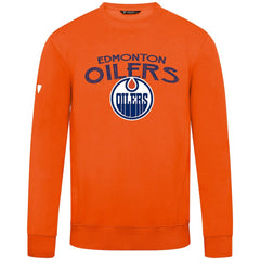NHL Edmonton Oilers Levelwear Zane Mission Sweatshirt - Orange