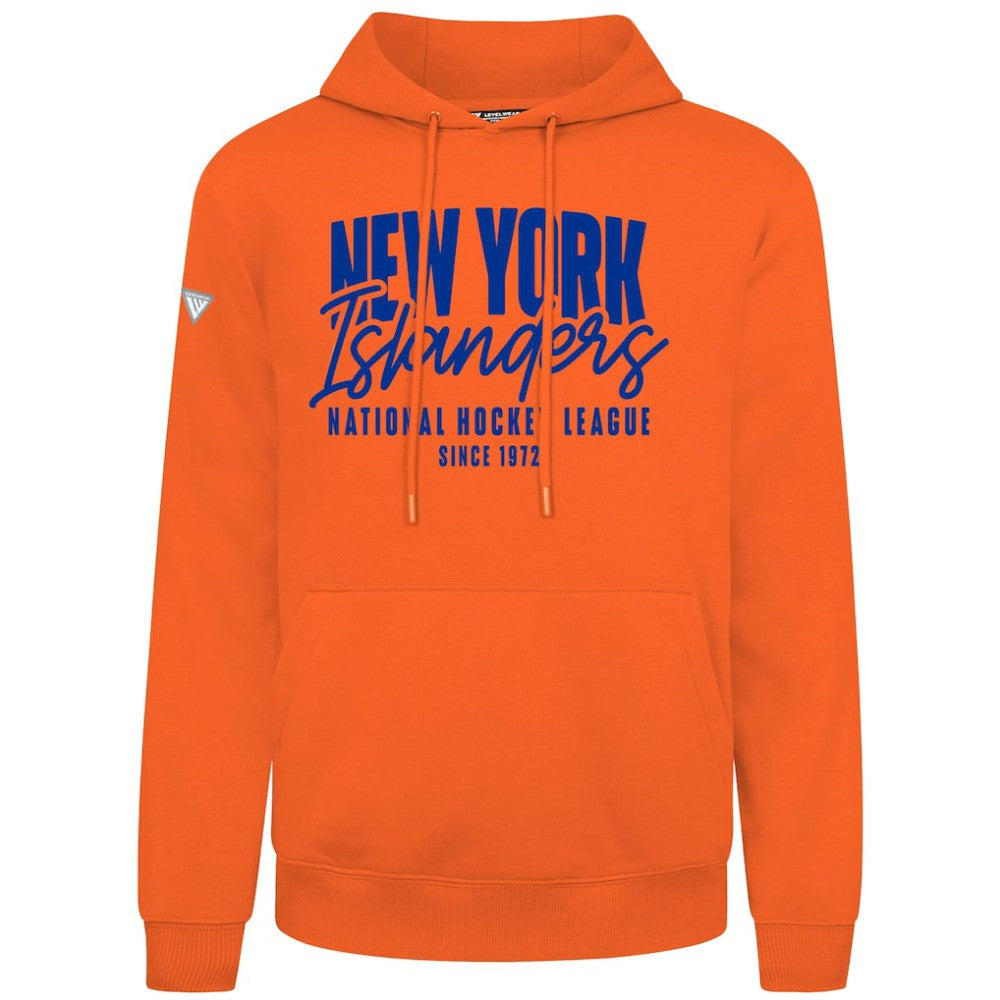 NHL New York Islanders Levelwear Podium Response Pullover Hoodie - Orange
