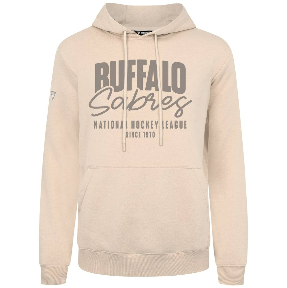 NHL Buffalo Sabres Levelwear Podium Response Pullover Hoodie - Khaki