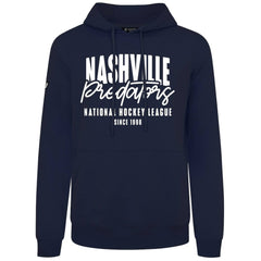 NHL Nashville Predators Levelwear Podium Response Pullover Hoodie - Navy