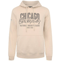NHL Chicago Blackhawks Levelwear Podium Response Pullover Hoodie - Khaki