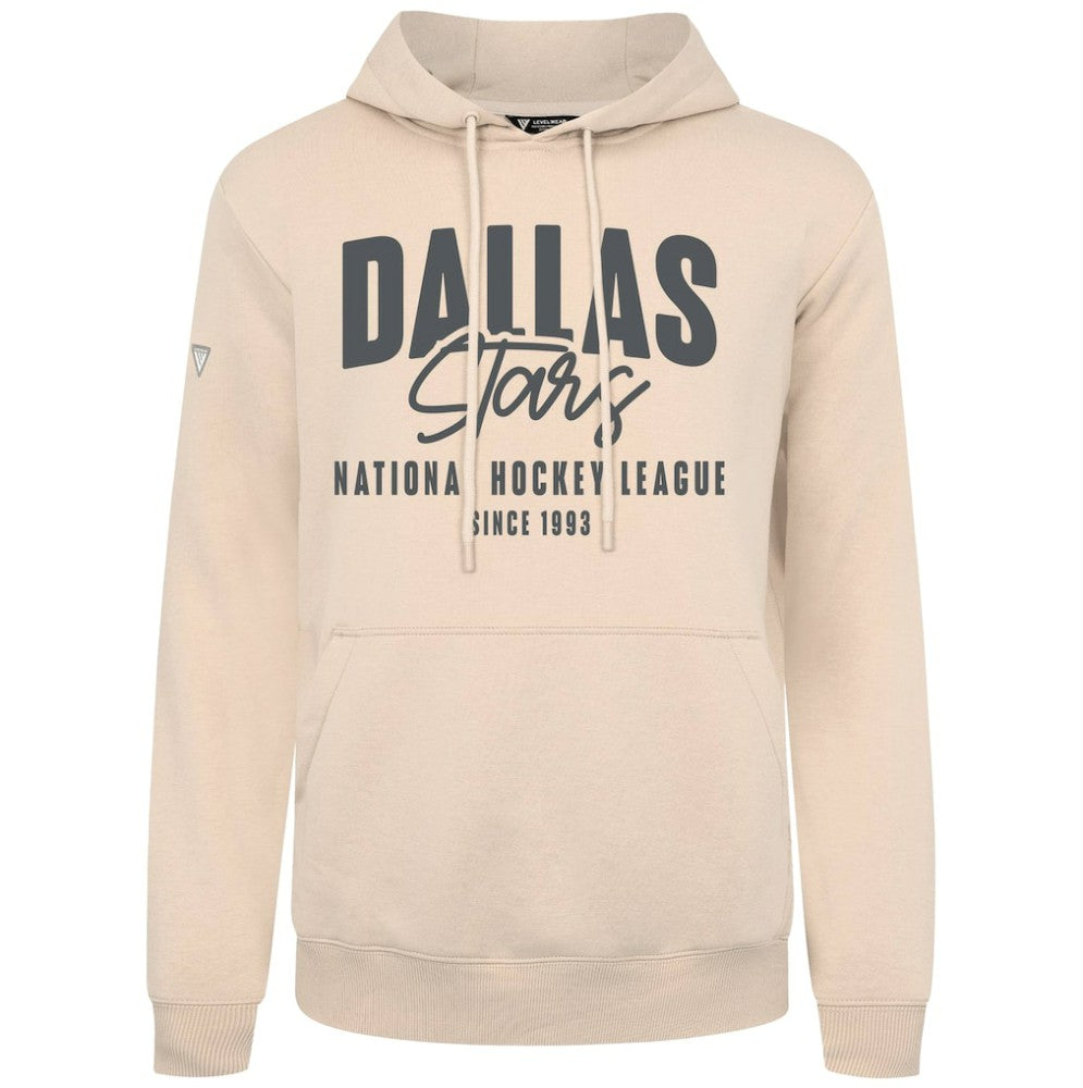NHL Dallas Stars Levelwear Podium Response Pullover Hoodie - Khaki