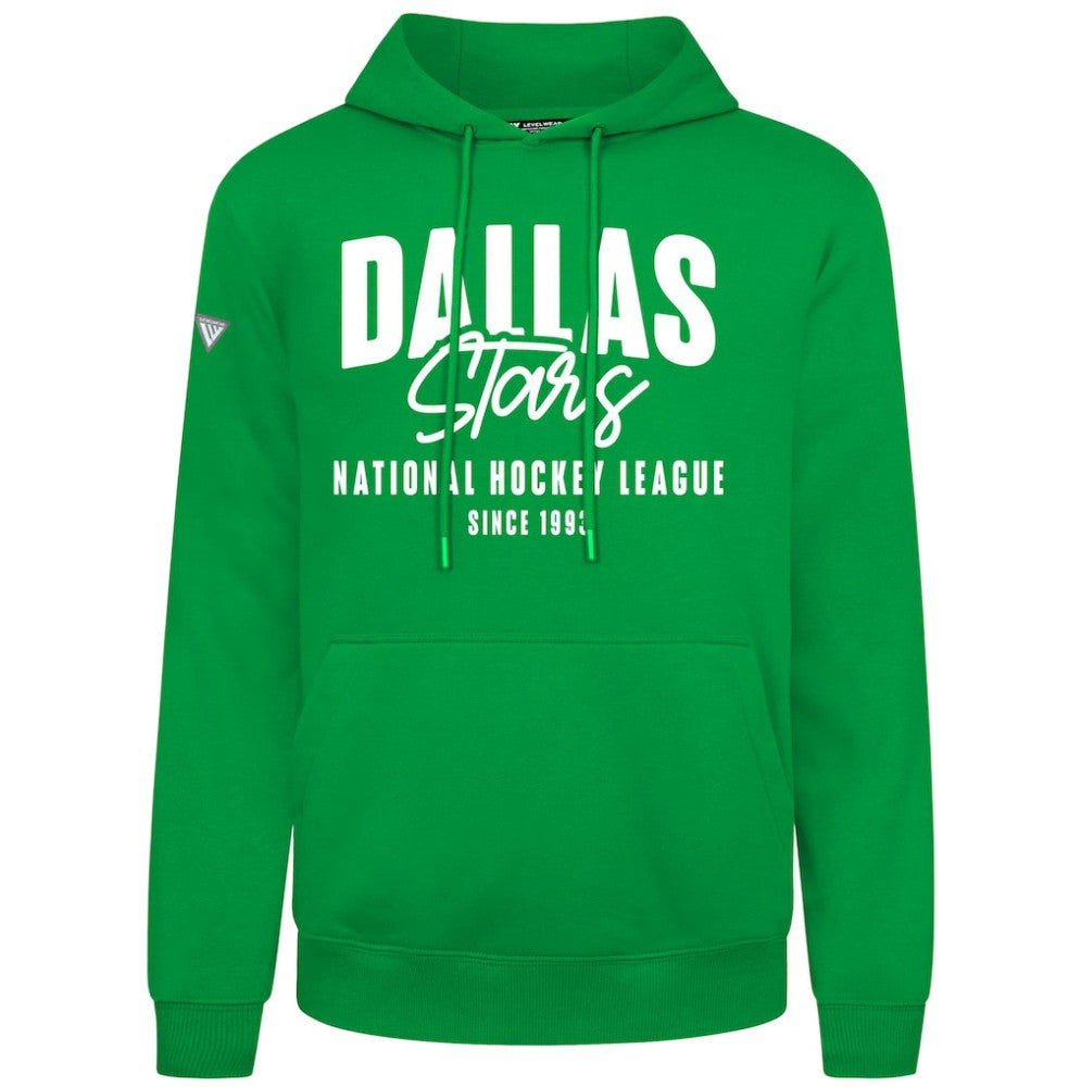 NHL Dallas Stars Levelwear Podium Response Pullover Hoodie - Green