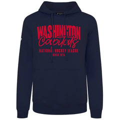 NHL Washington Capitals Levelwear Podium Response Pullover Hoodie - Navy