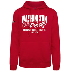NHL Washington Capitals Levelwear Podium Response Pullover Hoodie - Red