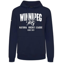 NHL Winnipeg Jets Levelwear Podium Response Pullover Hoodie - Navy