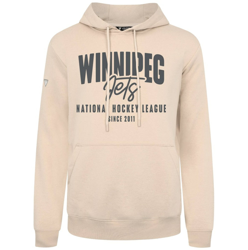 NHL Winnipeg Jets Levelwear Podium Response Pullover Hoodie - Khaki