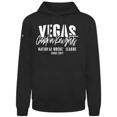 NHL Vegas Golden Knights Levelwear Podium Response Pullover Hoodie - Black