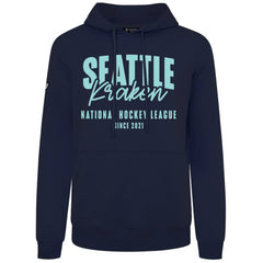 NHL Seattle Kraken Levelwear Podium Response Pullover Hoodie - Deep Sea Blue