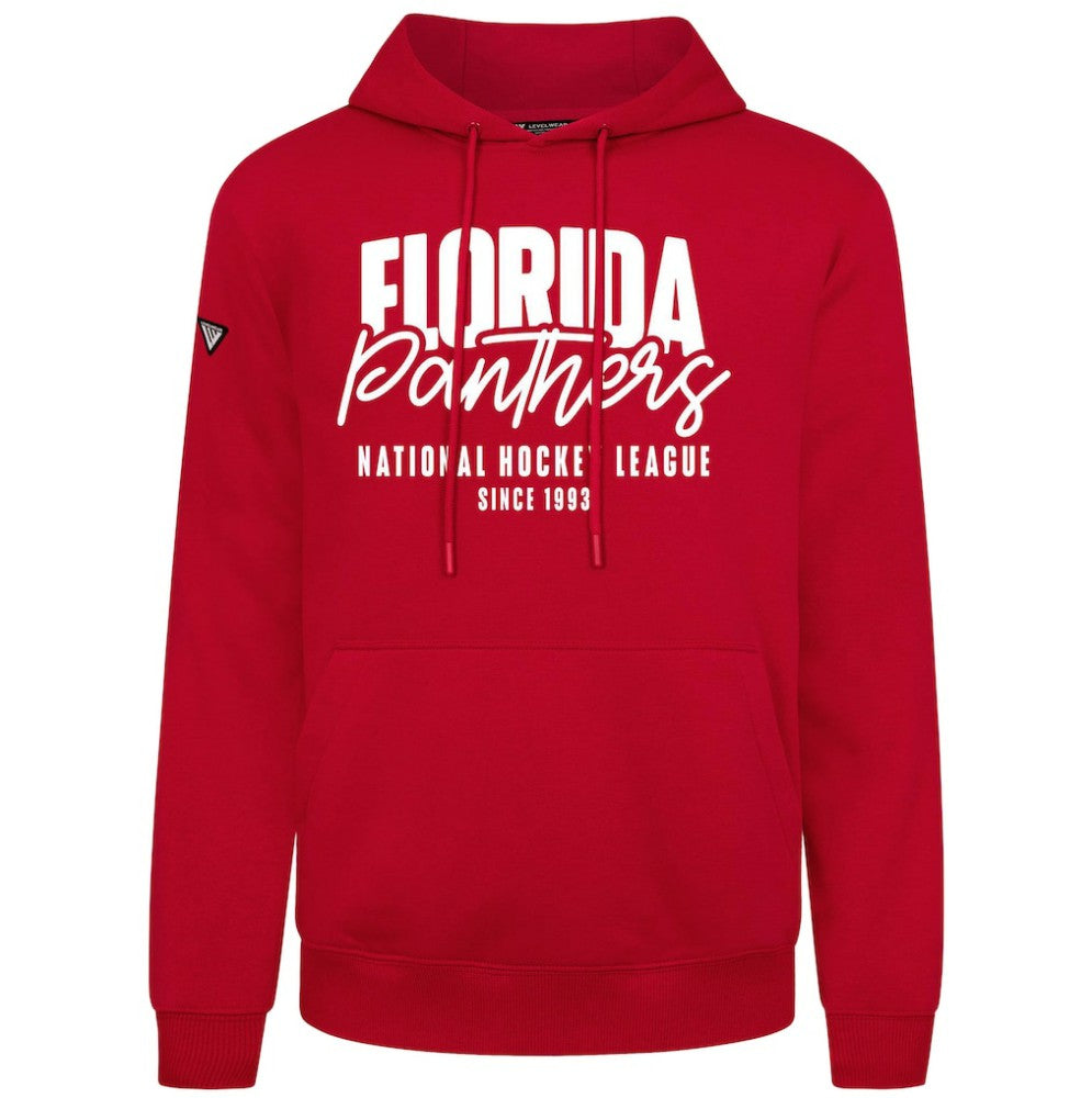 NHL Florida Panthers Levelwear Podium Response Pullover Hoodie - Red