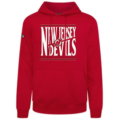 NHL New Jersey Devils Levelwear Podium Powerhouse Pullover Hoodie - Red