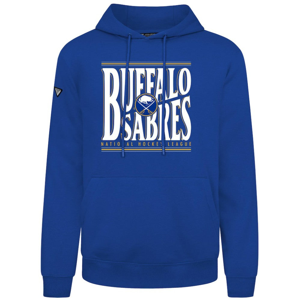 NHL Buffalo Sabres Levelwear Podium Powerhouse Pullover Hoodie - Royal
