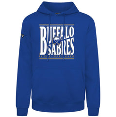 NHL Buffalo Sabres Levelwear Podium Powerhouse Pullover Hoodie - Royal