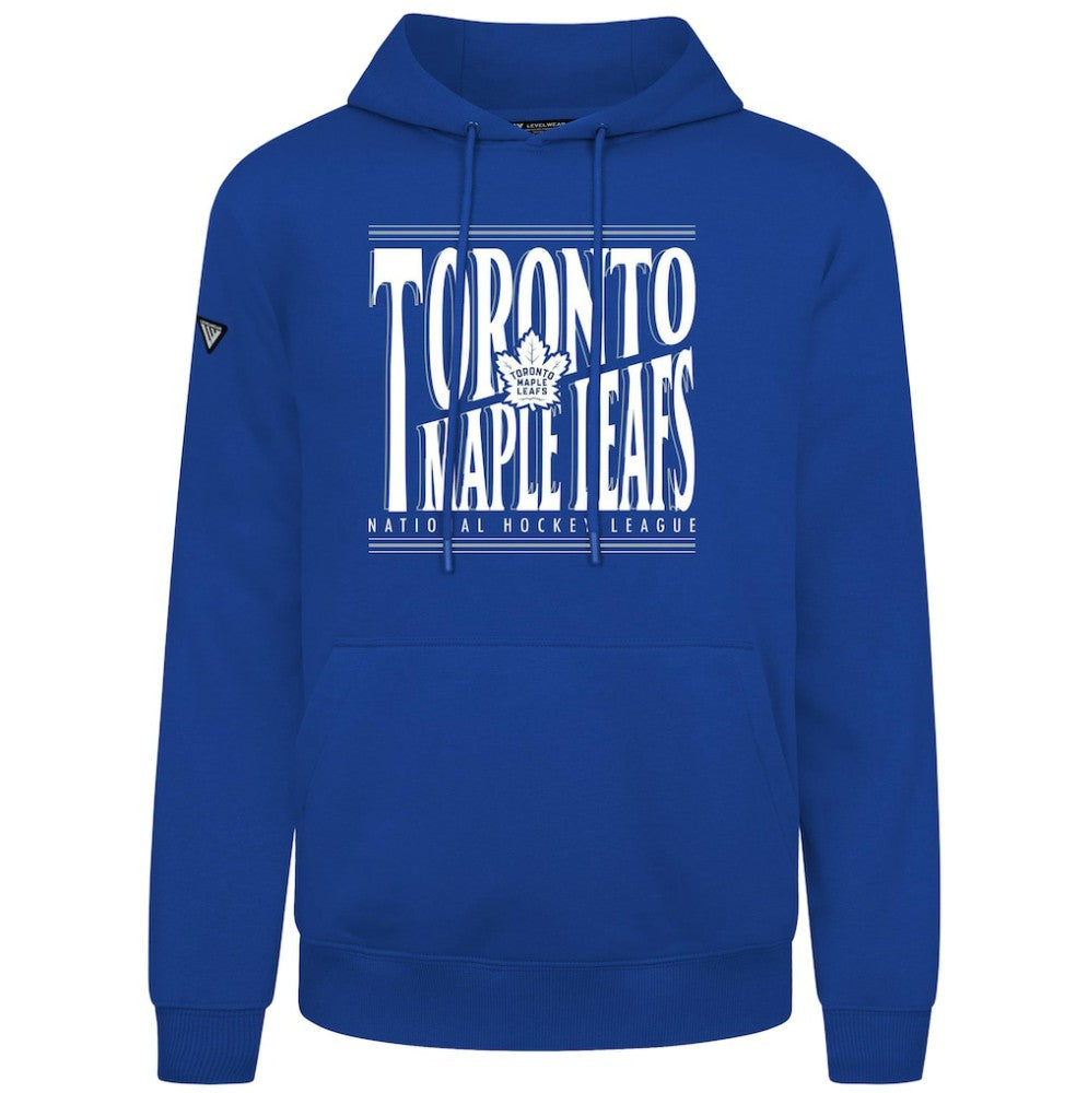 NHL Toronto Maple Leafs Levelwear Podium Powerhouse Pullover Hoodie - Royal