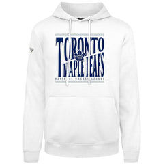 NHL Toronto Maple Leafs Levelwear Podium Powerhouse Pullover Hoodie - White