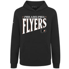 NHL Philadelphia Flyers Levelwear Youth Jr Podium Tally Pullover Hoodie - Black