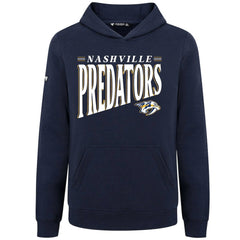 NHL Nashville Predators Levelwear Youth Jr Podium Tally Pullover Hoodie - Navy