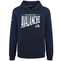 NHL Colorado Avalanche Levelwear Youth Jr Podium Tally Pullover Hoodie - Navy