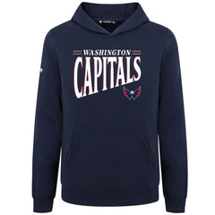 NHL Washington Capitals Levelwear Youth Jr Podium Tally Pullover Hoodie - Navy