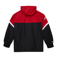 Kansas City Chiefs Tie Breaker Vintage Logo Lightweight Anorak Half-Zip Windbreaker Red/Black
