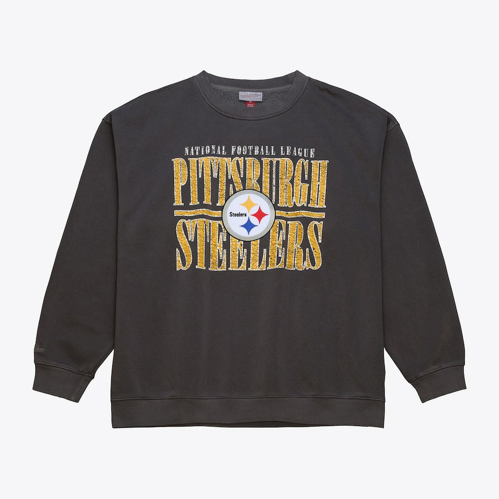 Pittsburgh Steelers Downtown Collection Fleece Sweatshirt Black